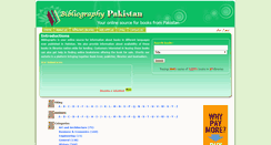 Desktop Screenshot of bibliography.com.pk